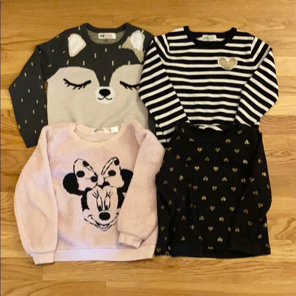 4 set of H&M Sweaters